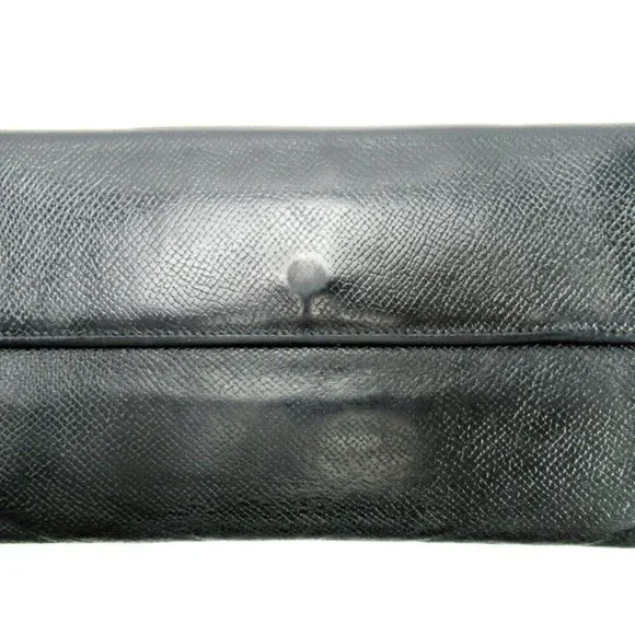 AUTH BVLGARI purse Bulgari Bulgari Leather